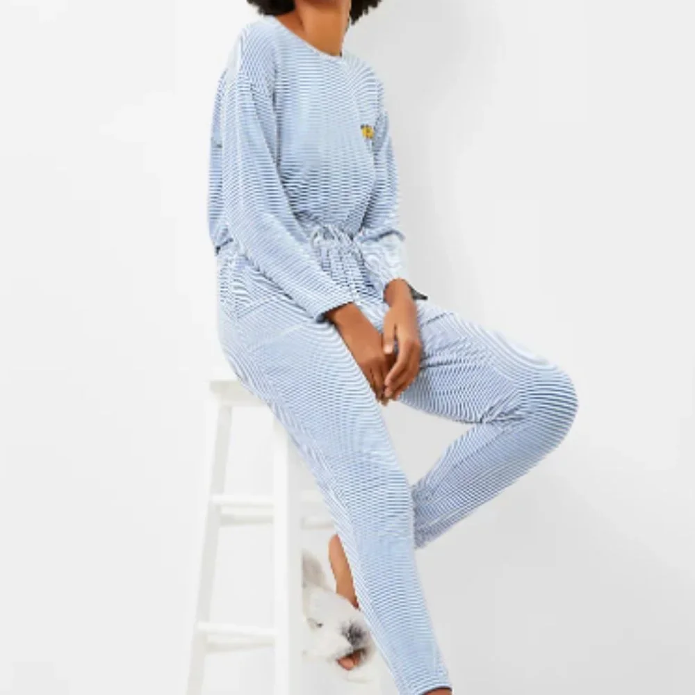 NWT LOFT Women's Striped Pajama‎ Top and Pants SET